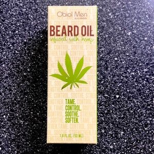 Obiol Men Beard Oil infused with hemp 1.8oz